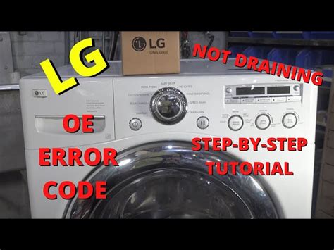 ub code on lg washer|8 Steps to Fix LG Washer UE Error Code